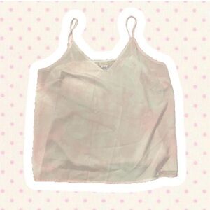 A New Day Satin Tank Top